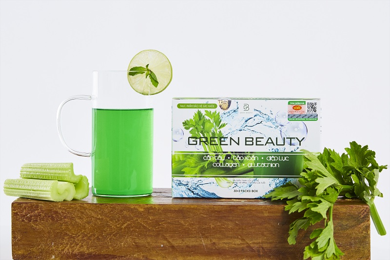 Green Beauty kết hợp những thành phần tuyệt vời cho sức khỏe và làm đẹp
